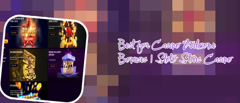 Welcome bonus casino
